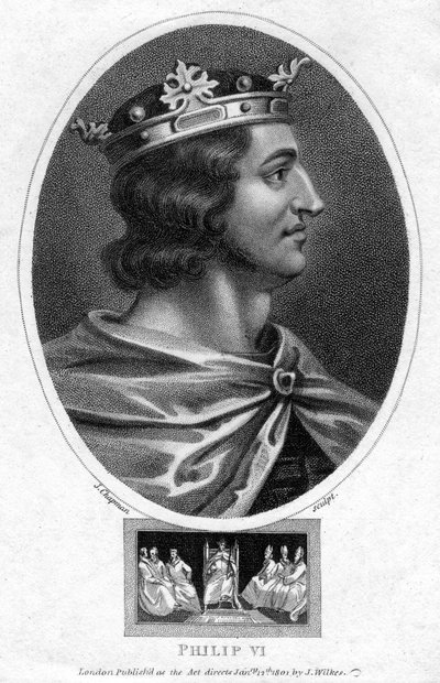 Philipp VI. von Frankreich, 1801 von J. Chapman