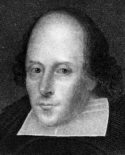 William Shakespeare, englischer Dichter und Dramatiker von J. Cochran