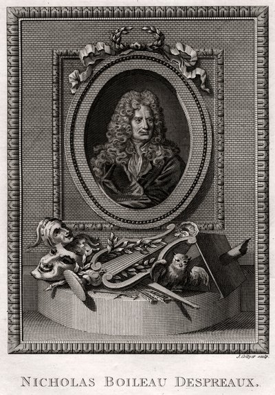 Nicolas Boileau Despréaux, 1775 von J. Collyer