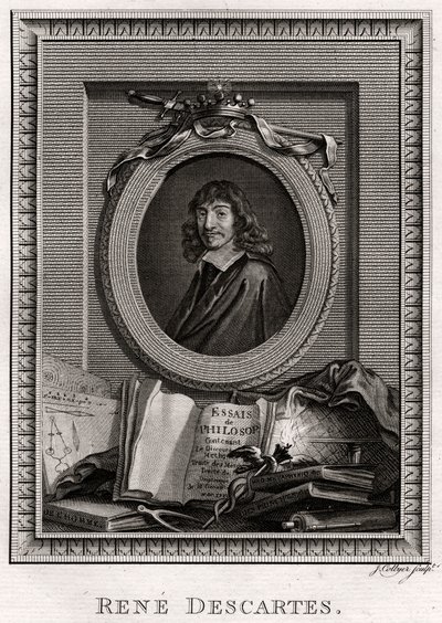 René Descartes, 1775 von J. Collyer