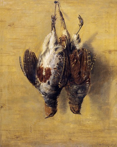 Ein Paar englische Rebhühner von J. Francis Sartorius