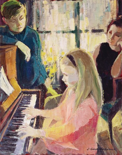Am Klavier von J. Gard Urbanek