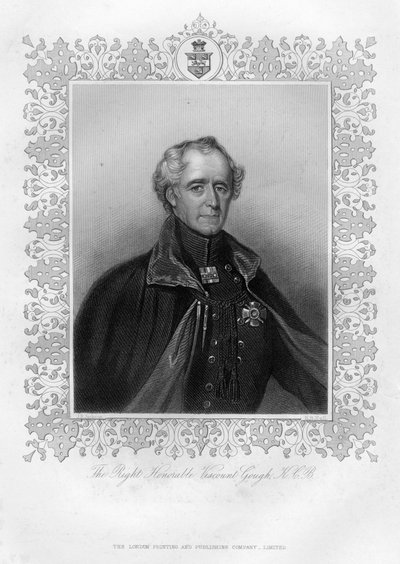 Der ehrenwerte Viscount Gough, 19. Jahrhundert von J. Jackson