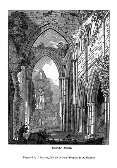 Tintern Abbey, 1843 von J. Jackson
