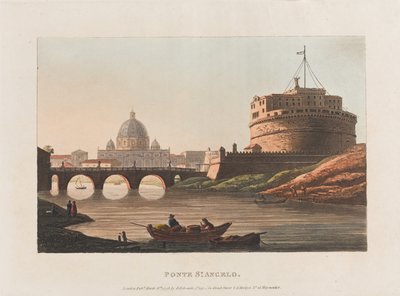 Ponte St. Angelo von J. Merigot