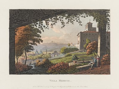 Villa Medici von J. Merigot