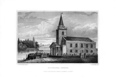 Battersea Kirche, Battersea, London von J. Rogers