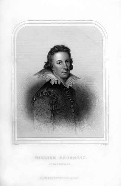 William Drummond, schottischer Dichter, 1870 von J. Rogers