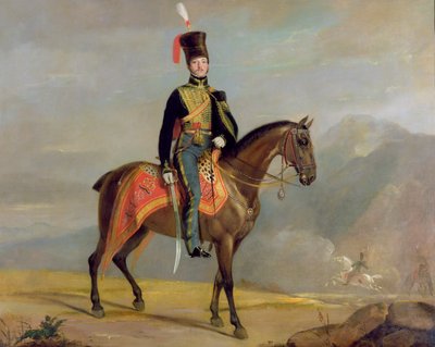 Captain William Drummond, 10. Husaren, 1819 von J. Watson