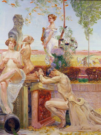 Allegorische Figuren, 1913 von Jacek Malczewski