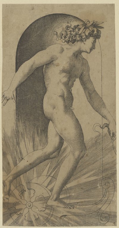 Apollo (Götter in Nischen) von Jacob Binck