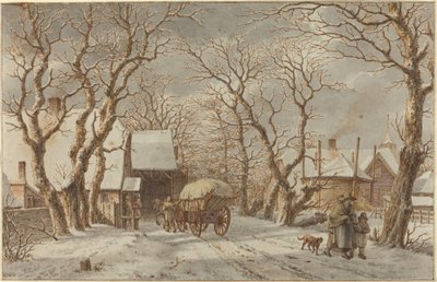 Winterszene von Jacob Cats