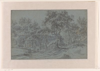 Bauernhof zwischen Bäumen von Jacob Esselens