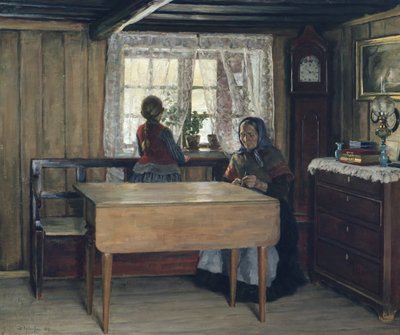 Bei der Großmutter von Jacob Gloersen