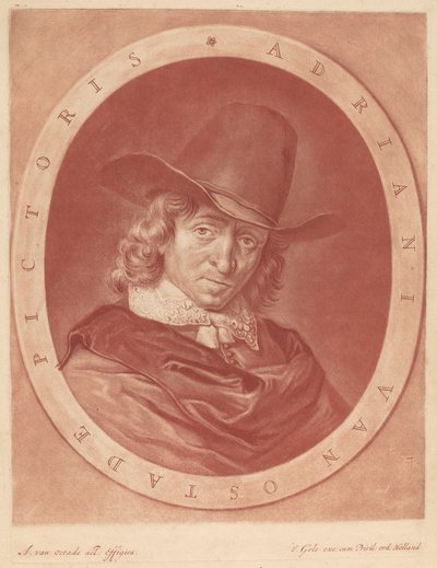 Adriaen van Ostade von Jacob Gole after Adriaen van Ostade