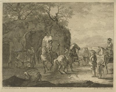 Die Reitschule von Jacob Groenendijk