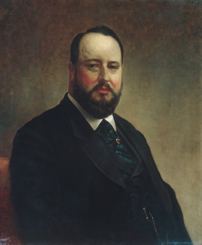 Joseph W. Drexel, 1877 von Jacob Hart Lazarus