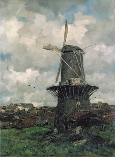 Die Windmühle von Jacob Henricus or Hendricus Maris