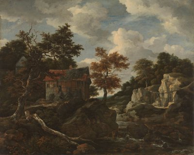 Felsige Landschaft von Jacob van Ruisdael