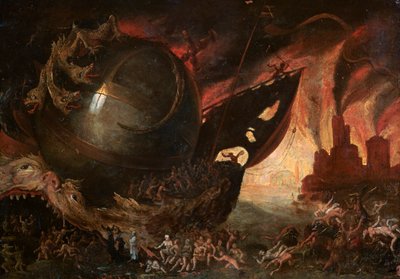 Die Überquerung des Styx, ca. 1591-1638 von Jacob Isaacz van Swanenburg