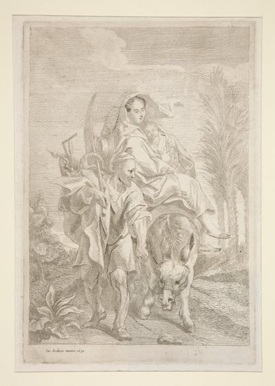 Die Flucht nach Ägypten von Jacob Jordaens