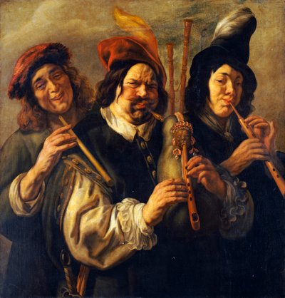 Drei Musiker von Jacob Jordaens