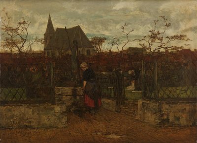 Ein Bleichfeld von Jacob Maris