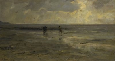 Strand am Abend von Jacob Maris