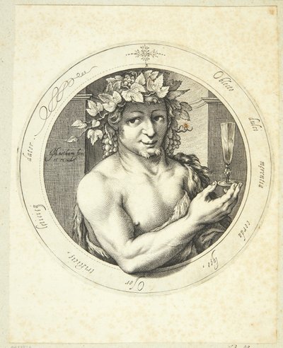 Bacchus von Jacob Matham