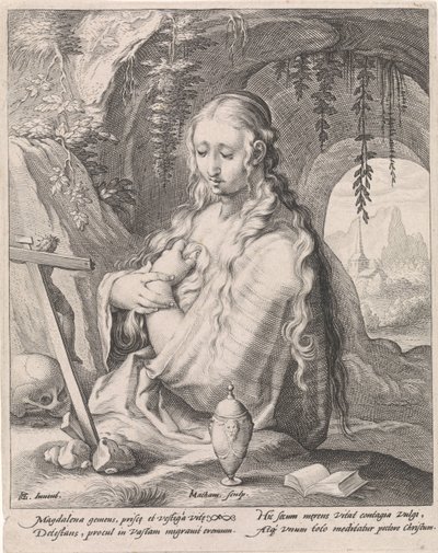Reuige Maria Magdalena von Jacob Matham