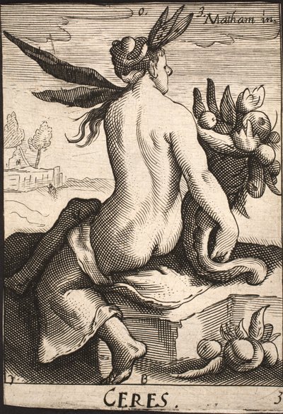Ceres von Jacob Matham
