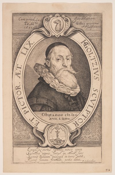 Hendrick Goltzius von Jacob Matham