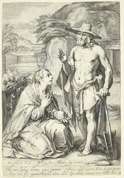 Noli me tangere von Jacob Matham