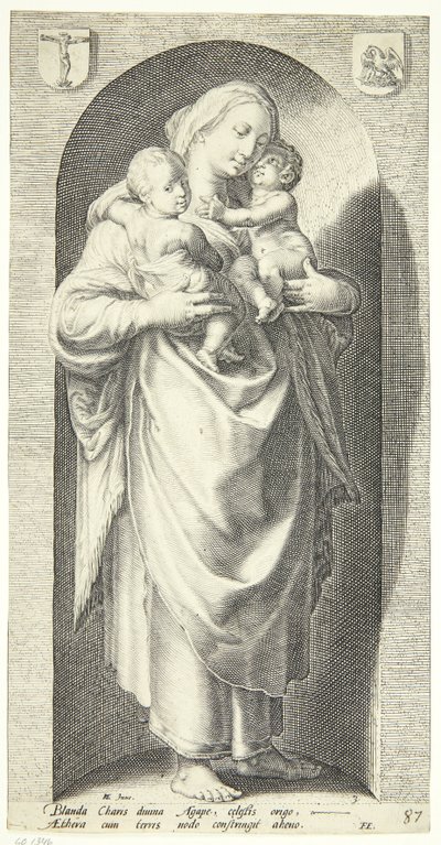 Nächstenliebe von Jacob Matham