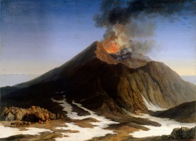 Ausbruch des Ätna, 18. Jahrhundert von Jacob Philip Hackert