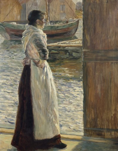 Fischerfrau von Jacob Sømme