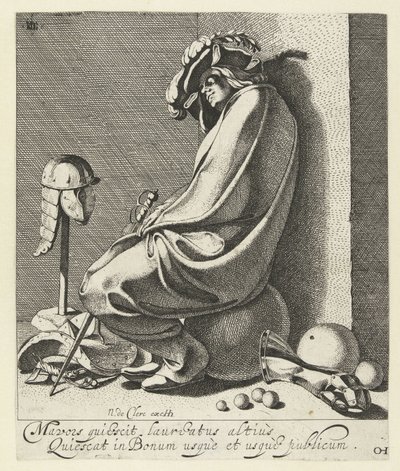 Schlafender Mars von Jacob de Gheyn (III)