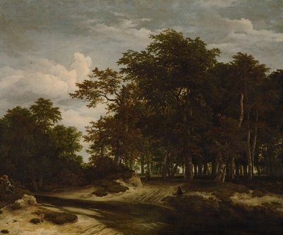 Der große Wald, um 1660 von Jacob van Ruisdael