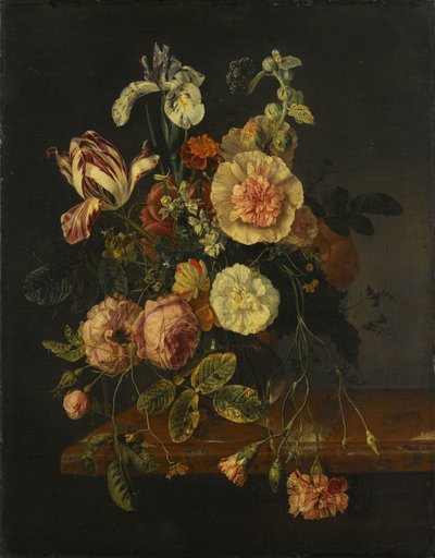 Stillleben mit Blumen von Jacob van Walscapelle (attributed to)