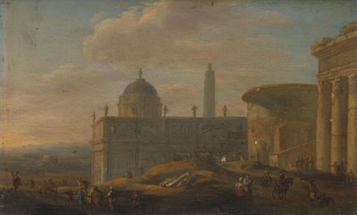 Italienische Stadtansicht von Jacob van der Ulft