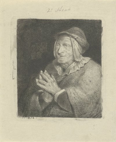 Alte Frau von Jacobus Ludovicus Cornet