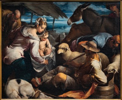 Anbetung der Hirten von Jacopo (1510 92) Bassano