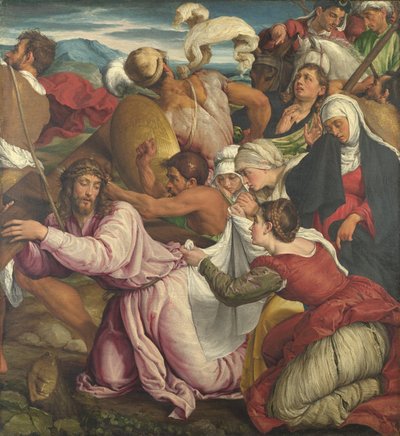 Der Weg nach Golgatha von Jacopo Bassano
