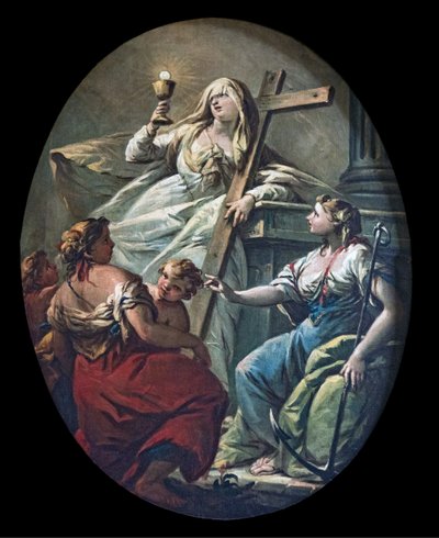 Die theologischen Tugenden von Jacopo Marieschi