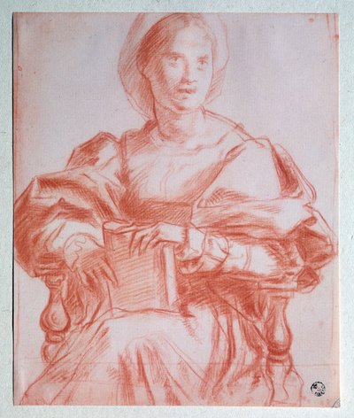 Sitzende Dame von Jacopo Pontormo