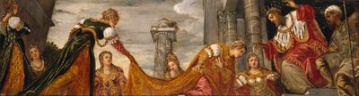 Esther vor Ahasverus, 1552-55 von Jacopo Robusti Tintoretto