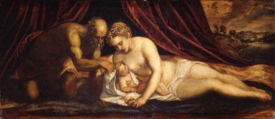Venus, Vulkan und Amor von Jacopo Robusti Tintoretto