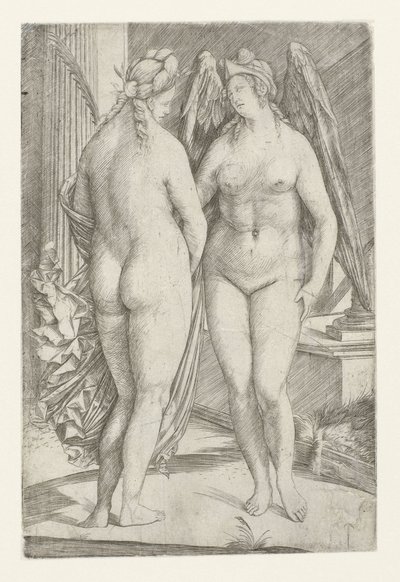 Allegorie mit Victoria und Ruhm von Jacopo de
