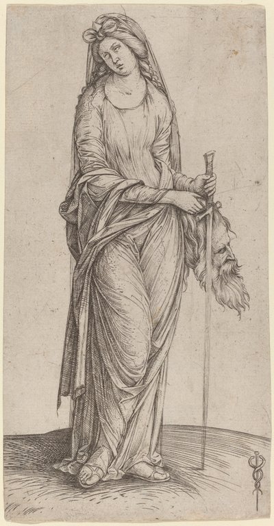 Judith mit dem Kopf des Holofernes von Jacopo de