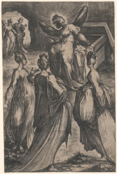 Die drei Marien am Grab von Jacques Bellange